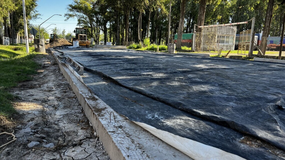 Malabrigo: Provincia avanza con la reforma integral de calle Juan Manuel de Rosas