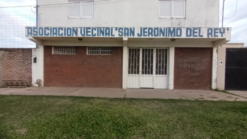 Robaron y vandalizaron en la Vecinal San Jerónimo del Rey