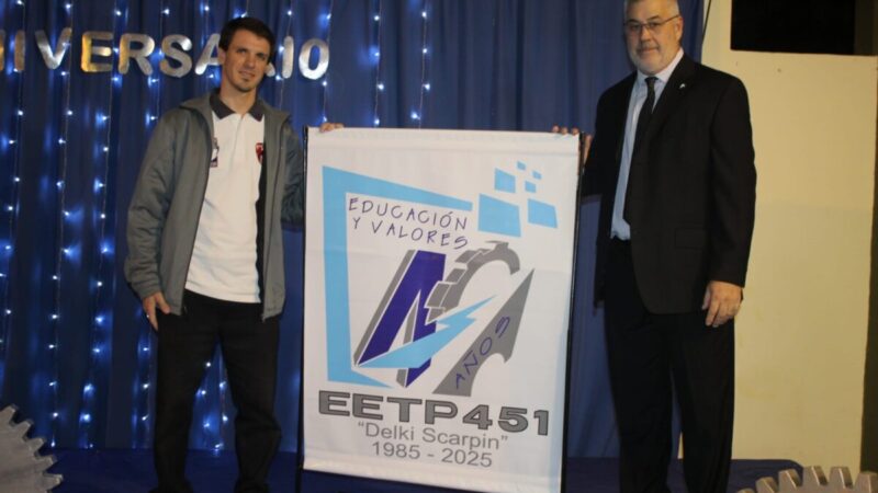 La Escuela Industrial de Avellaneda celebró sus 40 años de historia