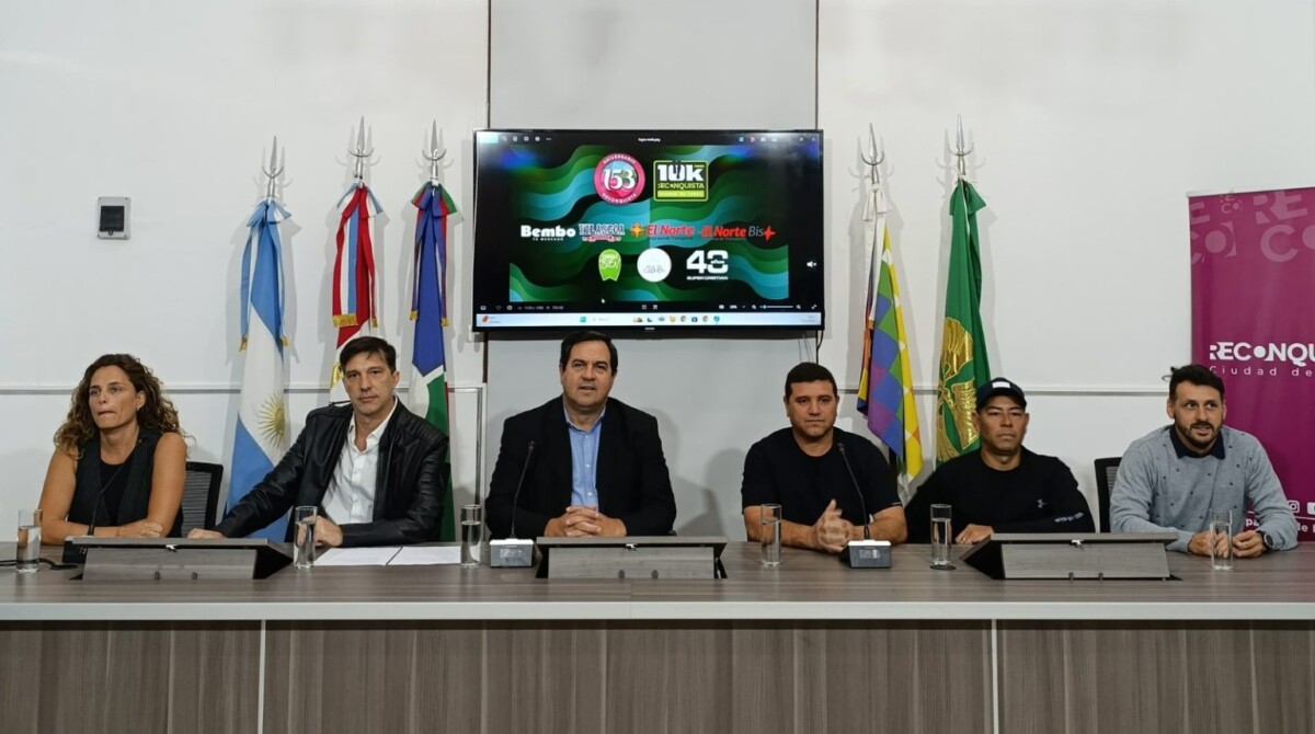 Reconquista presentó las actividades por los festejos de su 153º aniversario
