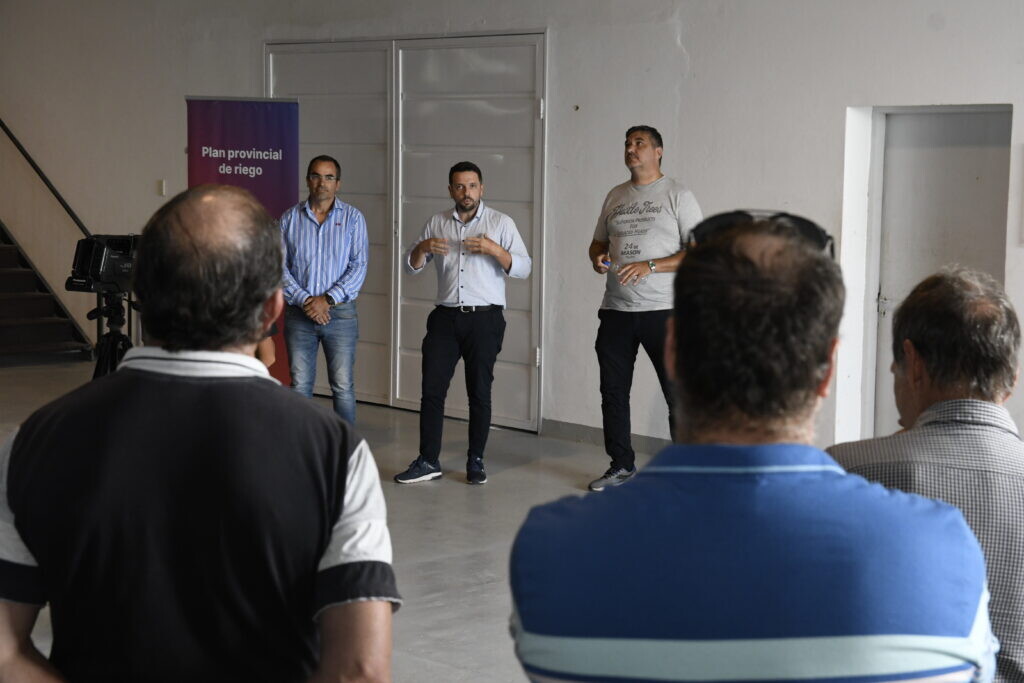 Estrategias para mejorar el riego en la región: recorridas y charlas técnicas