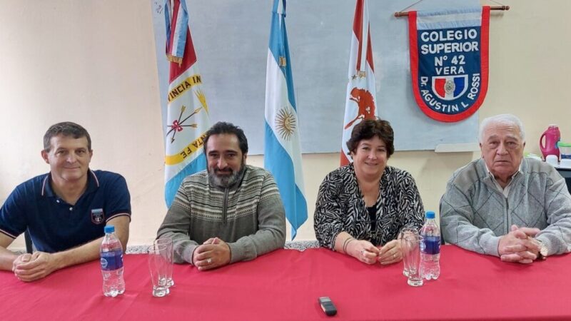 Se viene el Sexto Congreso de Educación del Departamento Vera