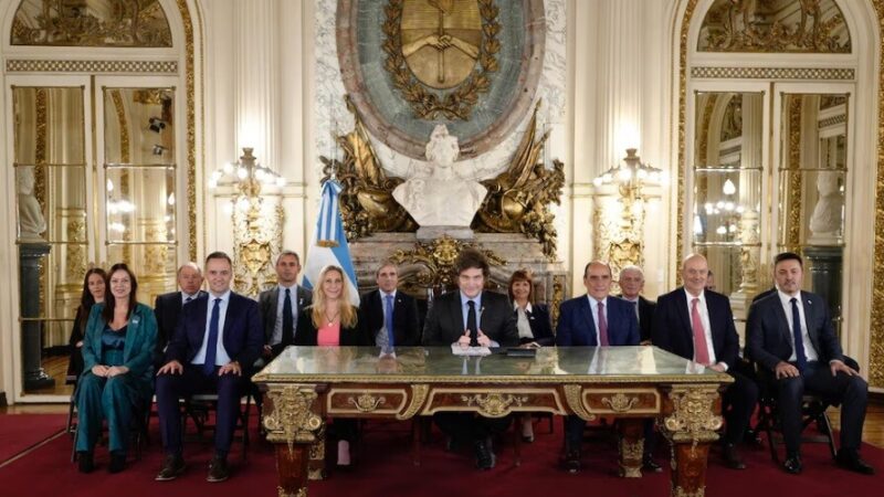 Las frases más resonantes de Javier Milei en cadena nacional