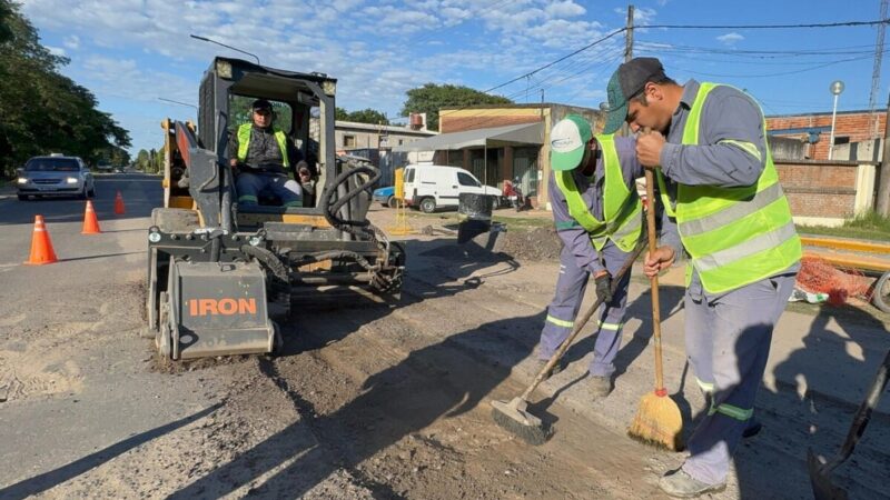 Reconquista continúa con el Plan de Recuperación del Pavimento Urbano en 2025