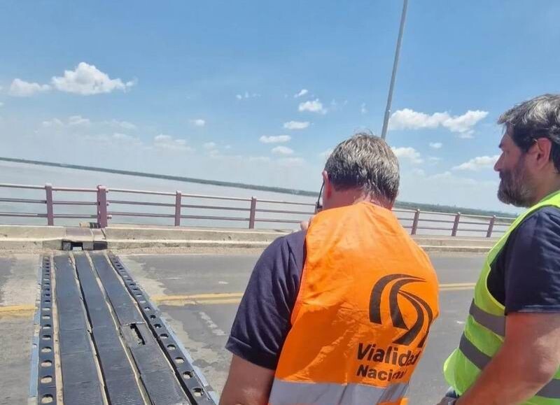 Vialidad cambiará las juntas en el puente General Belgrano