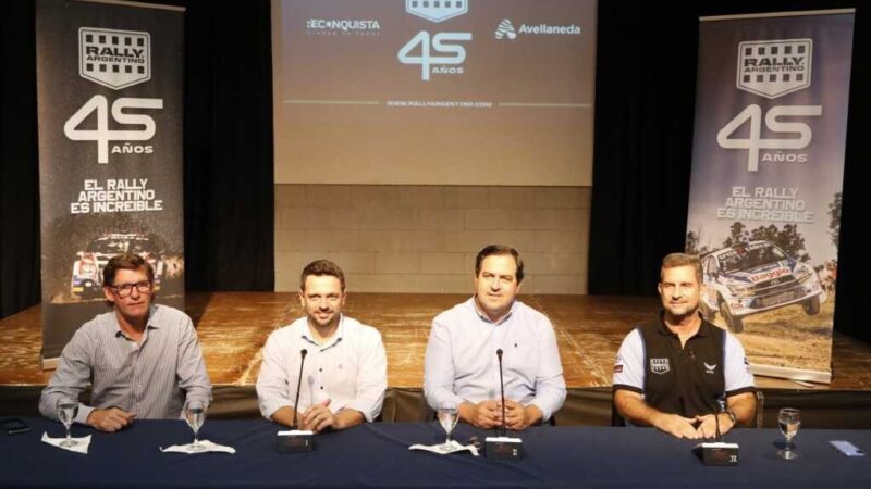 Presentaron el Rally Argentino para Reconquista y Avellaneda ¿cuándo se realiza?