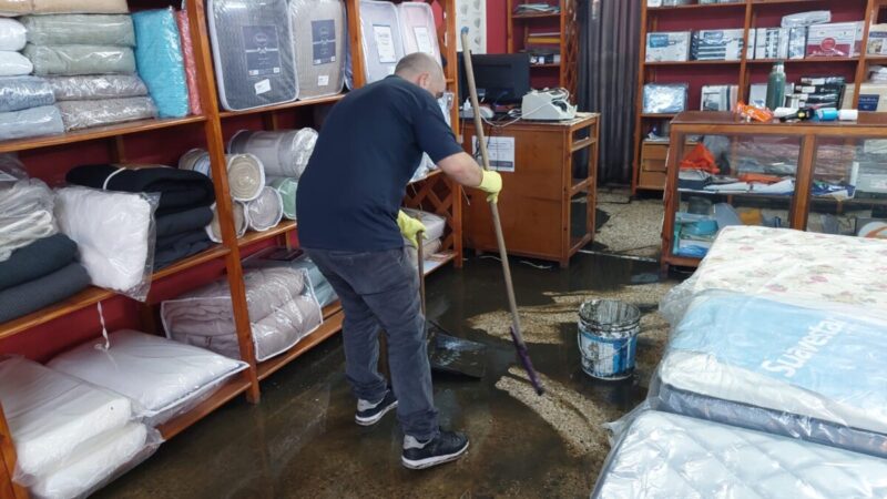 Comercios de Reconquista se inundaron con residuos cloacales cuál fue el motivo?