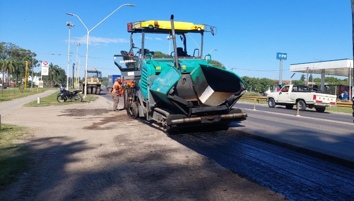 Vialidad Nacional comenzó a reparar Boulevard Irigoyen ¿en qué tramo de la ruta?