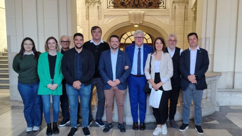 Avellaneda fortalece vínculos con Europa para impulsar la innovación