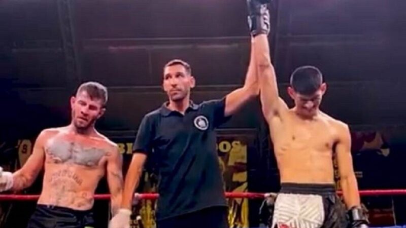 Kick Boxing: Lautaro Lacuadra ganó por KO en Santa Fe