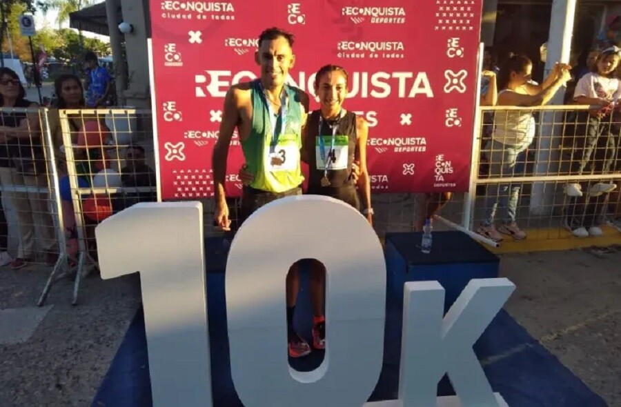 Alan Niestroj y Nely Peñaflor son los ganadores de los 10K Reconquista 2025