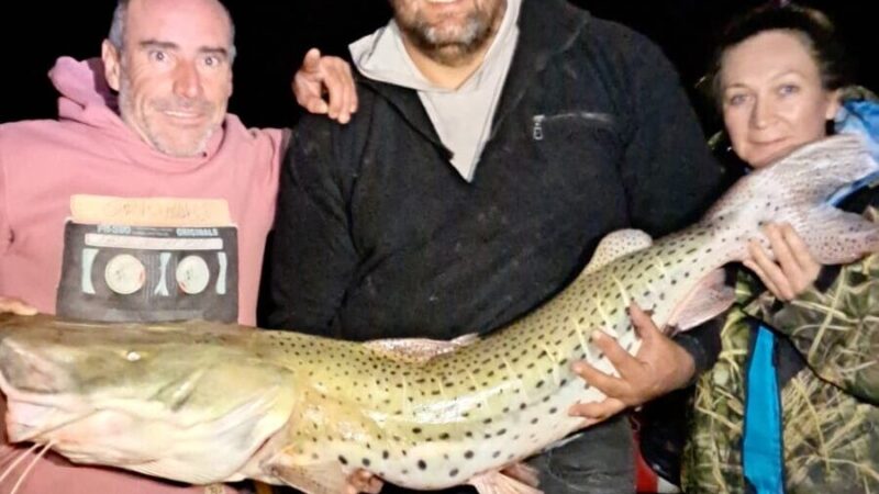 Pescadores de Avellaneda se consagraron campeones en la Pesca del Surubi de Goya