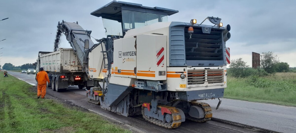 Vialidad Nacional continúa las obras de la Ruta Nacional 11 en el ingreso sur de Reconquista