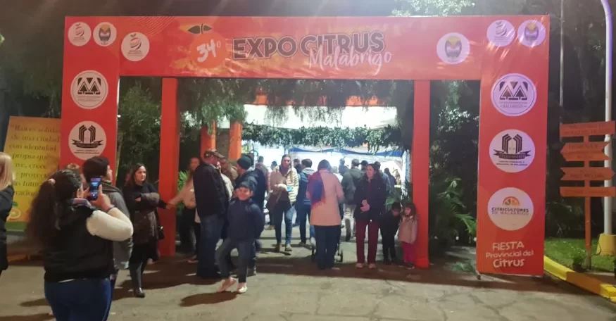 Malabrigo vive la 35ª Fiesta Provincial del Citrus con artistas regionales y nacionales