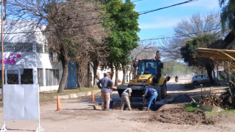 Comenzaron los trabajos de recuperación en la Interbarrial Oeste de Reconquista