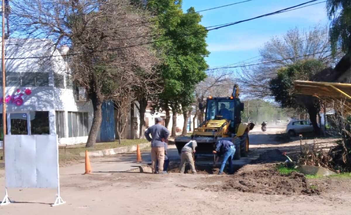 Comenzaron los trabajos de recuperación en la Interbarrial Oeste de Reconquista