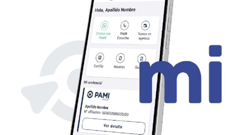 PAMI renovó su aplicación para brindar un servicio más seguro
