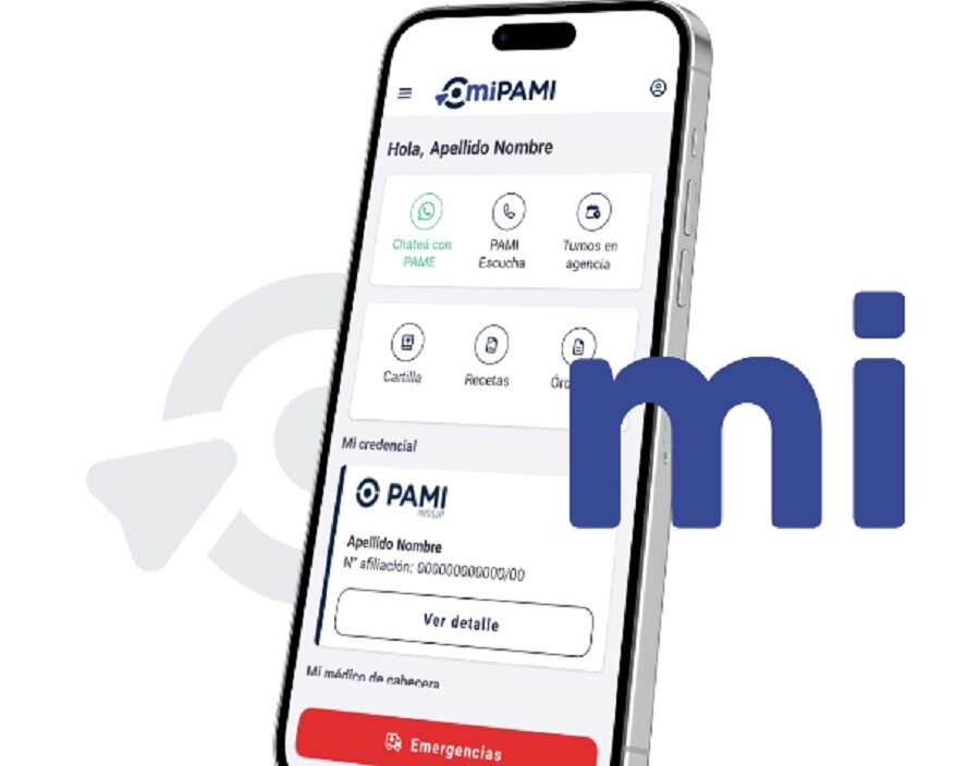 PAMI renovó su aplicación para brindar un servicio más seguro