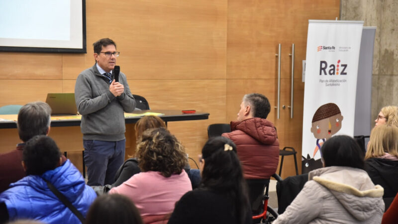 Provincia presentó la segunda edición del programa de alfabetización