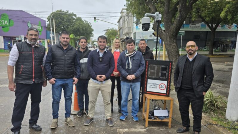 Reconquista avanza en seguridad con tecnología de vanguardia