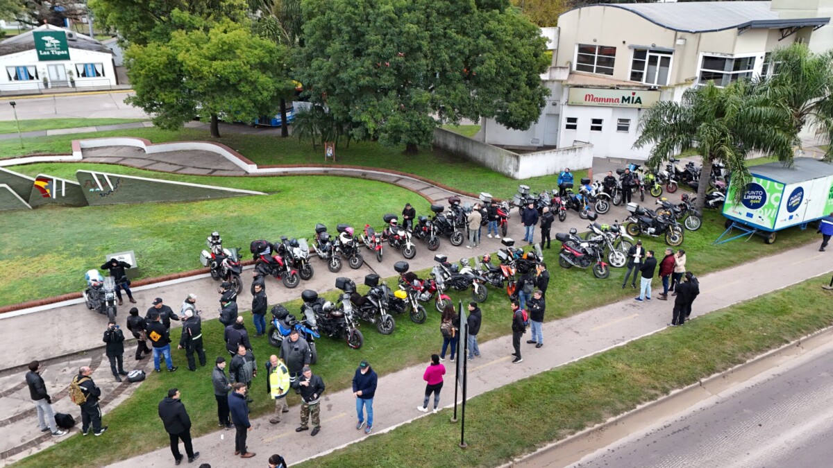 Caravana Solidaria de Moteros para ayudar a la Granja Cannan