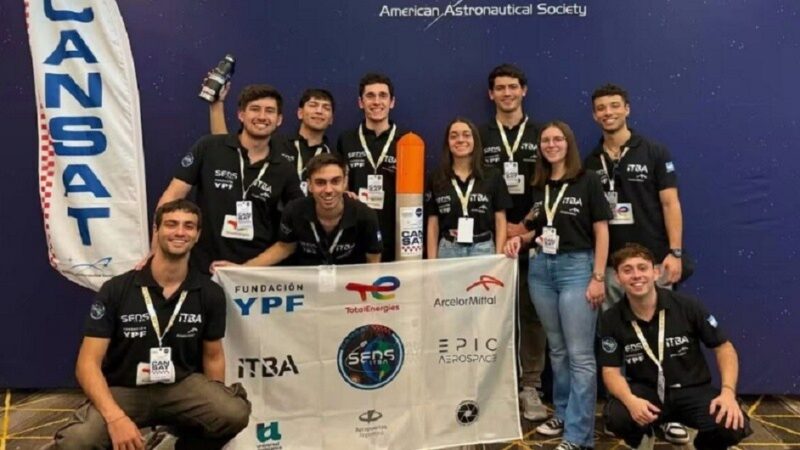 Histórico triunfo argentino en certamen aeroespacial universitario