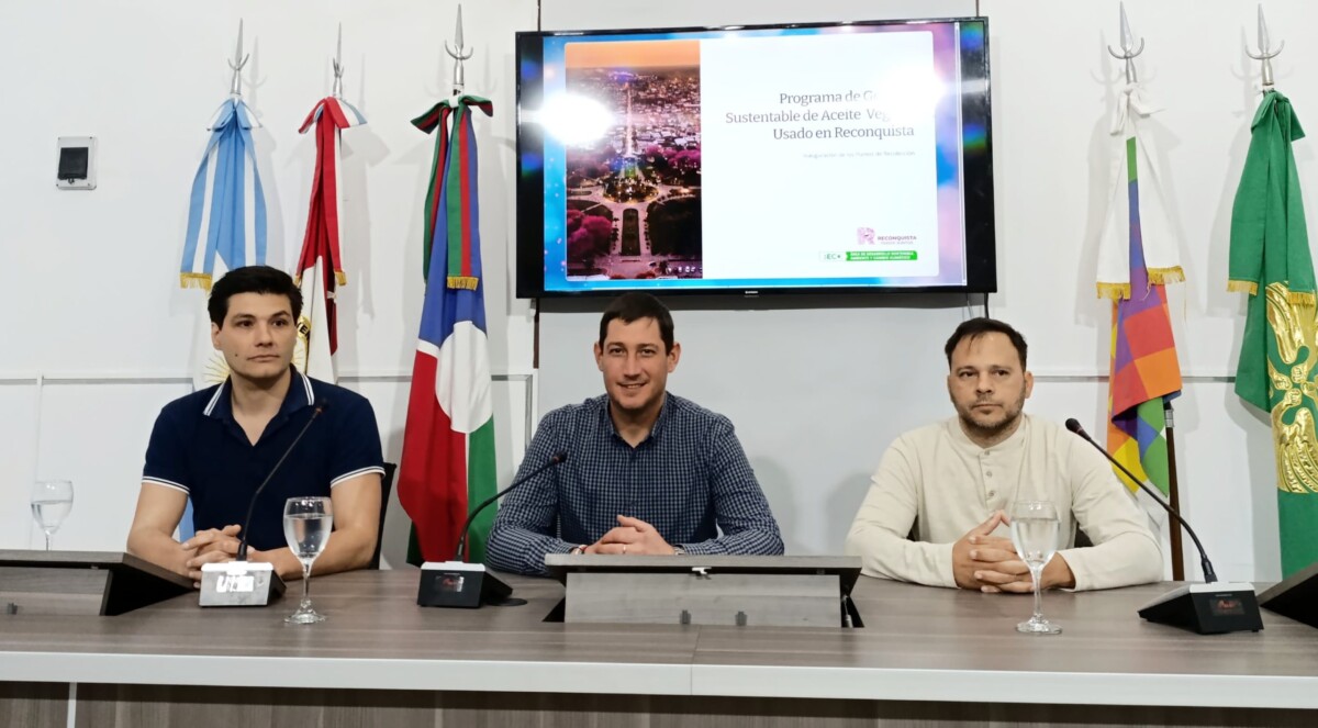 Reconquista recolecta  Aceite Vegetal Usado ¿dónde puedo llevarlo?