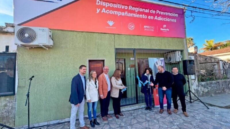 La provincia inauguró un centro para prevención de adicciones en Vera