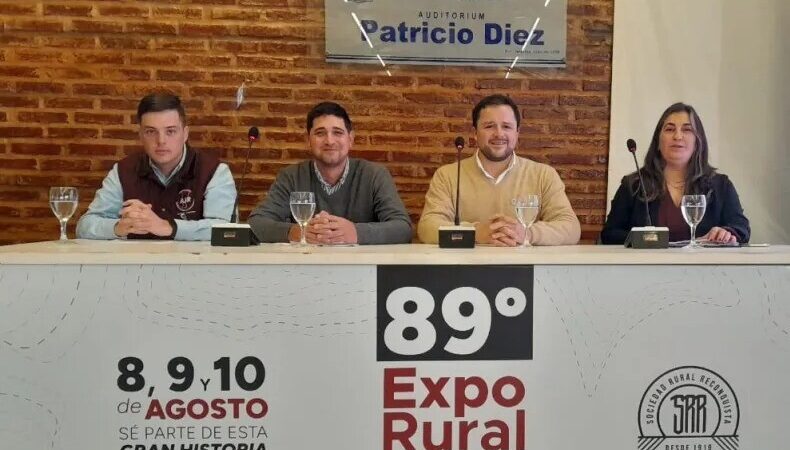 Presentaron la 89º Expo Rural de Reconquista ¿cuándo se realiza la muestra del campo?