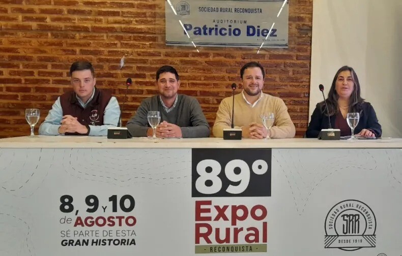 Presentaron la 89º Expo Rural de Reconquista ¿cuándo se realiza la muestra del campo?