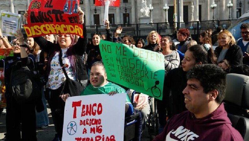 El Congreso aprobó la ley de emergencia en discapacidad