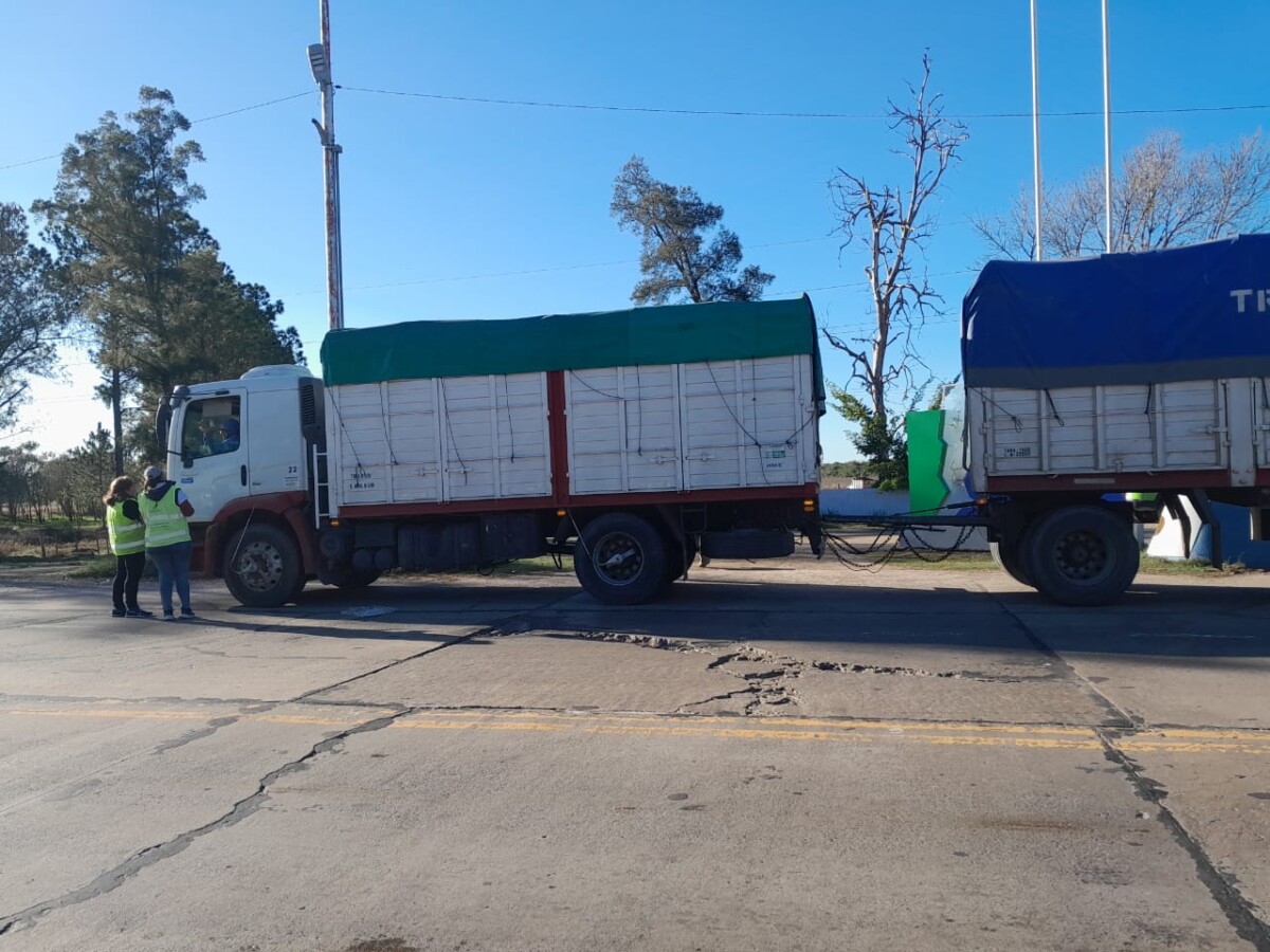 Operativo de Control de Transporte de Alimentos en Ruta Nacional 11