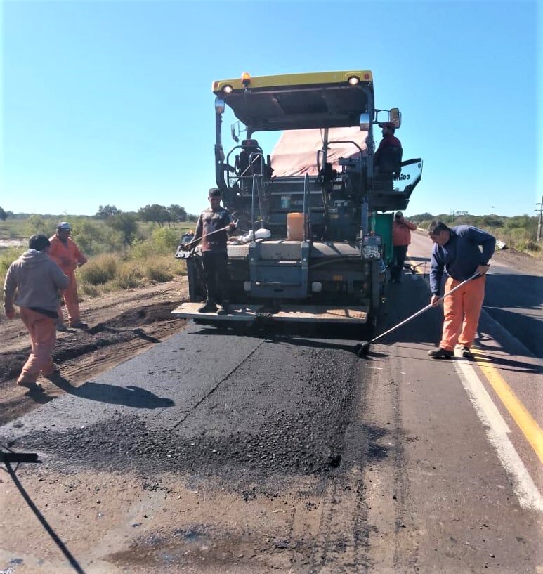 Vialidad sigue con las mejoras sobre Ruta 11 en Vera ¿en qué tramo se hacen las tareas?