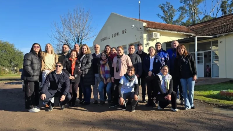Ciancio anunció nuevas obras durante su visita a la Cuña Boscosa