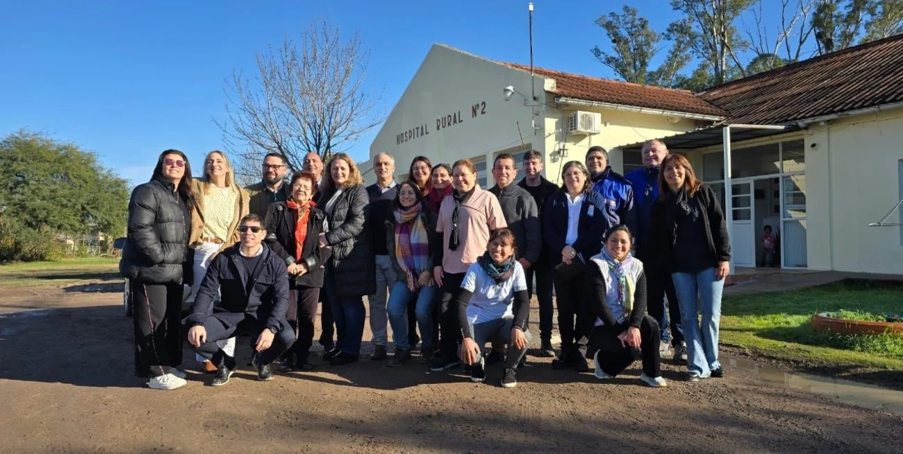 Ciancio anunció nuevas obras durante su visita a la Cuña Boscosa
