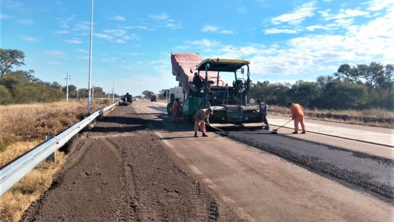 Vialidad Nacional trabaja en el tramo Vera – Avellaneda de Ruta Nacional 11