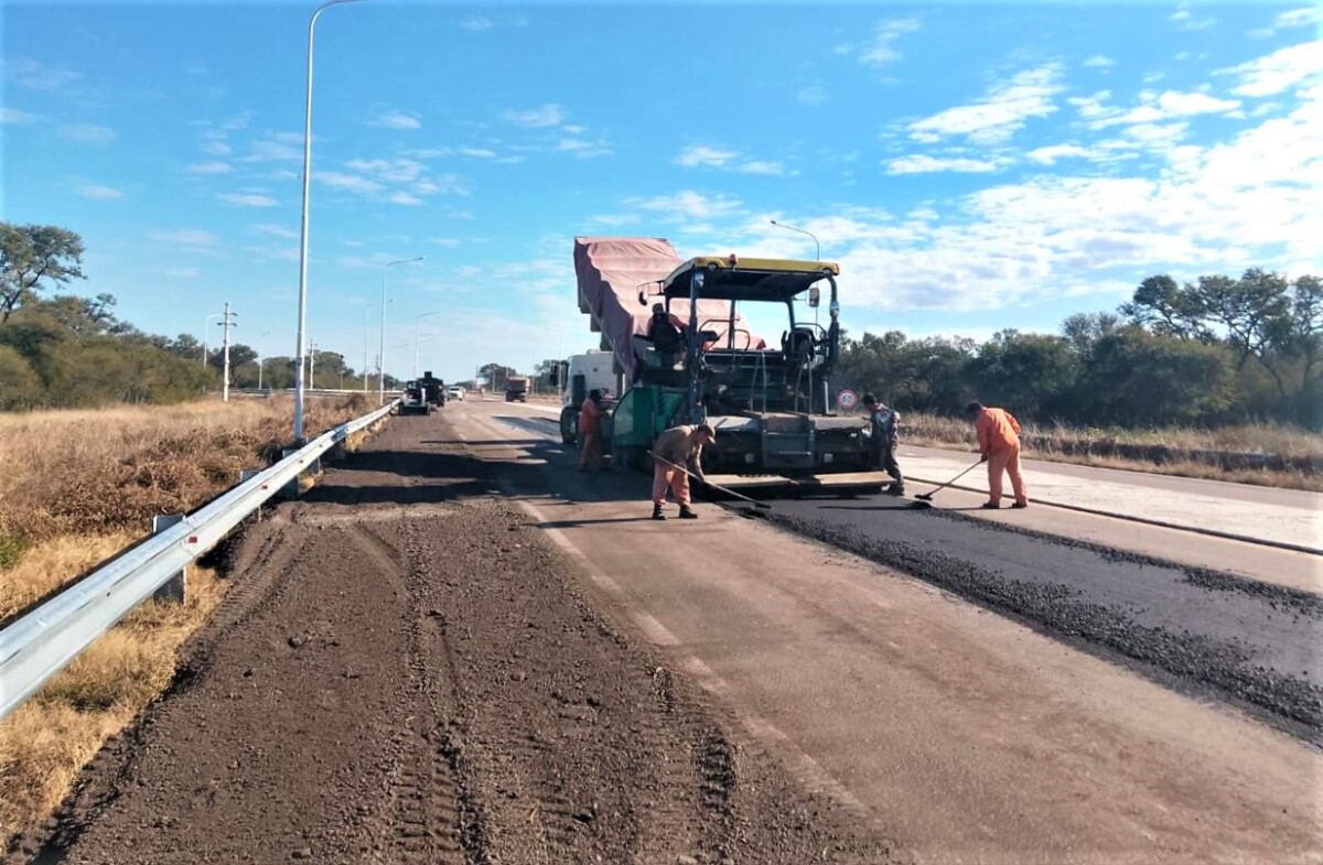 Vialidad Nacional trabaja en el tramo Vera – Avellaneda de Ruta Nacional 11