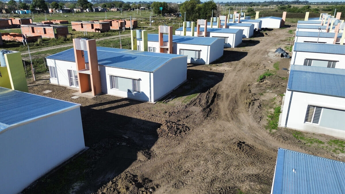 Finalizan la construcción de 36 viviendas en Reconquista ¿cuál es la inversión?