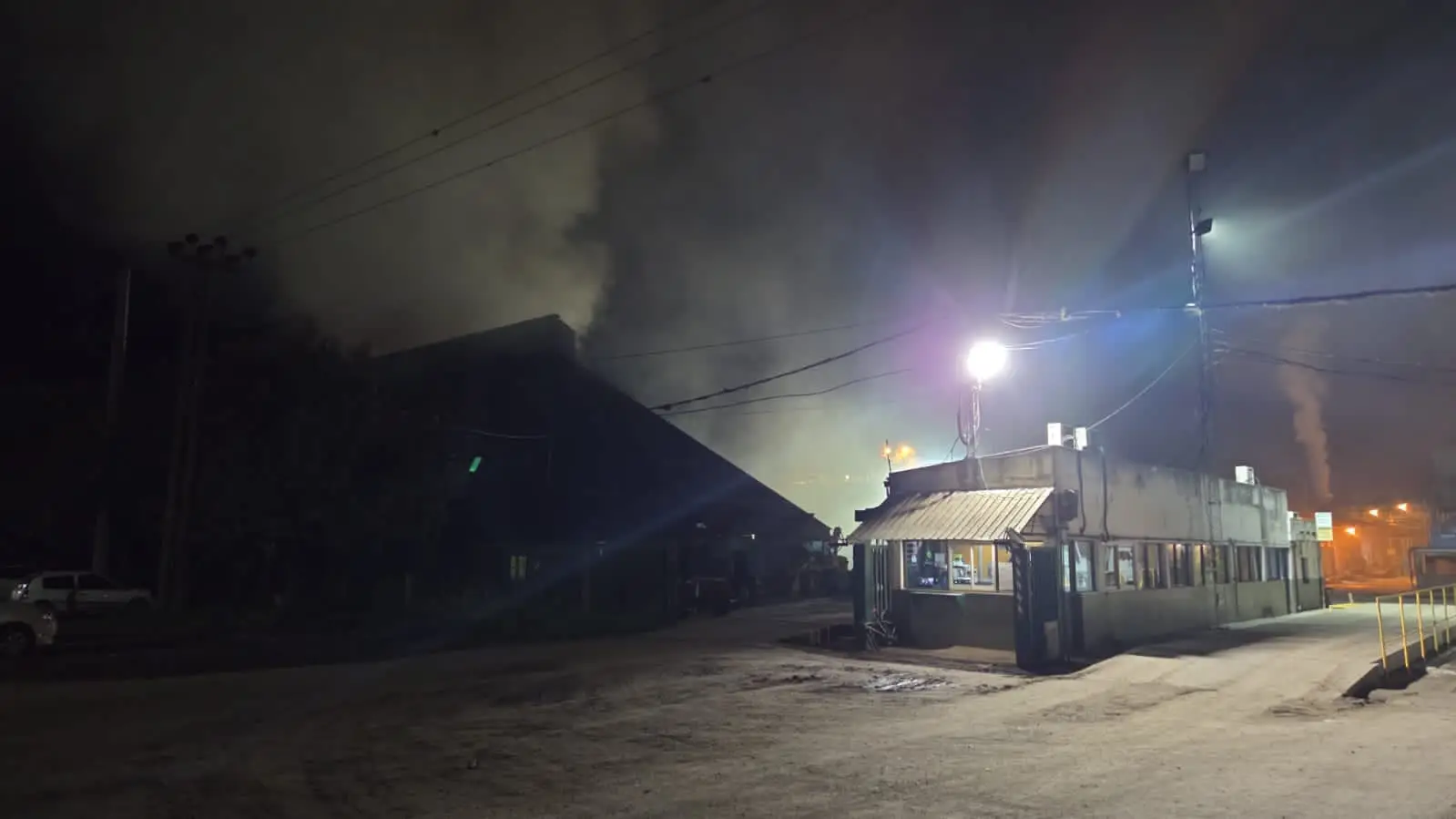 Incendio en la planta secadora de algodón de Buyatti ¿dónde empezó el fuego?