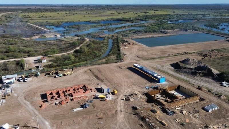 Avanza la obra del Acueducto Tostado-Villa Minetti  en el Departamento 9 de Julio