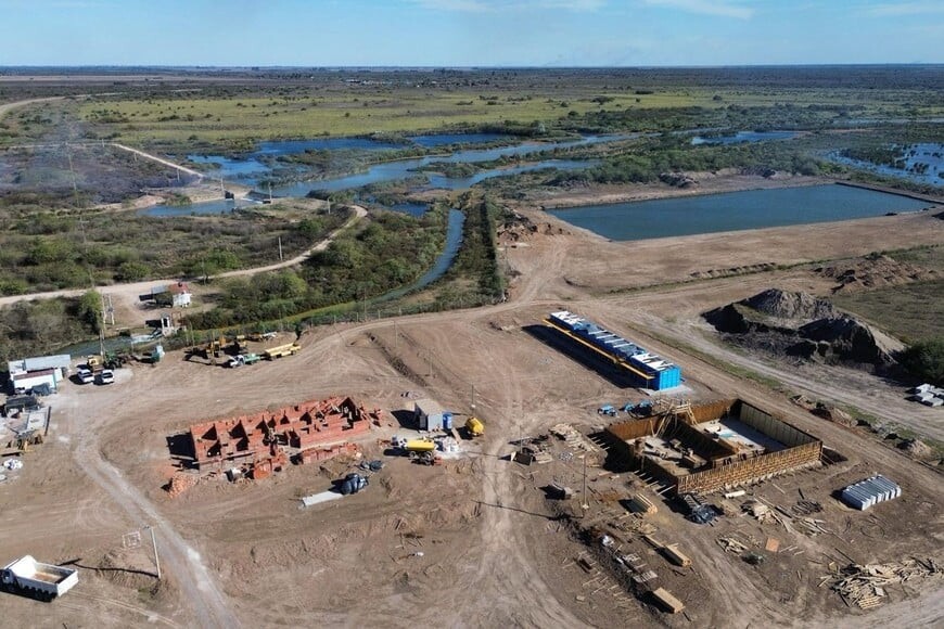 Avanza la obra del Acueducto Tostado-Villa Minetti  en el Departamento 9 de Julio