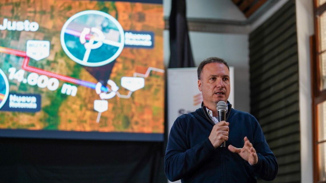Enrico: “Se puede hacer obra pública cuando se administra bien al Estado”