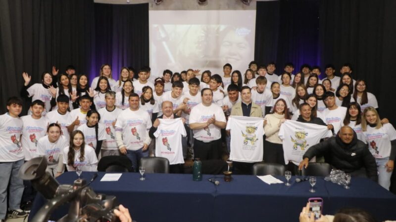 Reconquista presentó la 32ª edición de la Estudiantina Olímpica