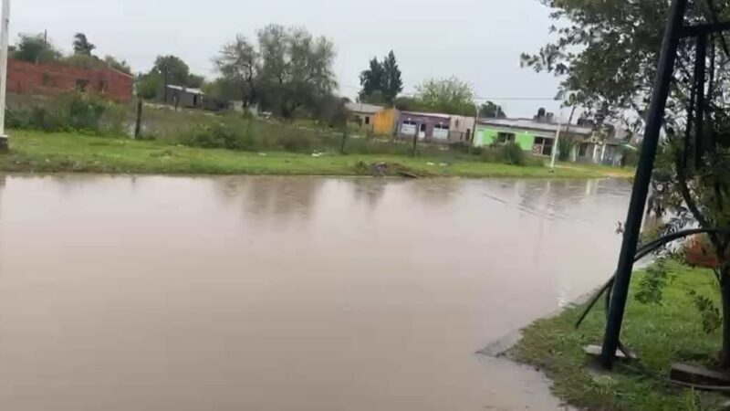 Fortín Olmos pide canalización urgente tras fuertes lluvias ¿qué respondió la provincia?