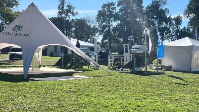 Inauguraron el sector Industria y Comercio en la Rural de Reconquista