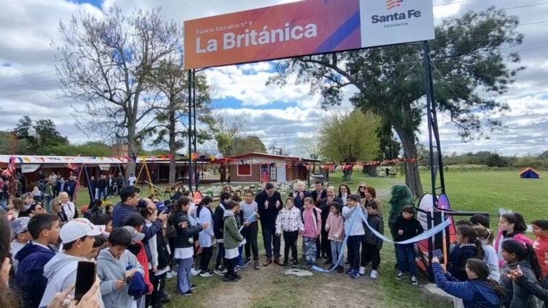  Inauguraron la primera planta campamentil en Lanteri ¿qué actividades se realizan?