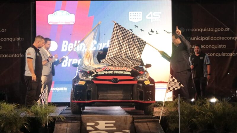 Exitosa largada simbólica del Rally del Jaaukanigás en el norte de Santa Fe