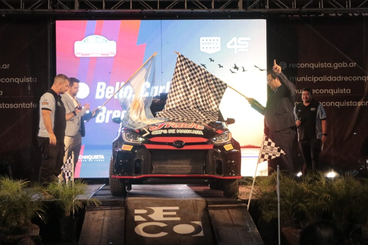 Exitosa largada simbólica del Rally del Jaaukanigás en el norte de Santa Fe