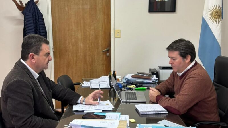 Spontón realizó gestiones en la Secretaría de Agricultura de Santa Fe