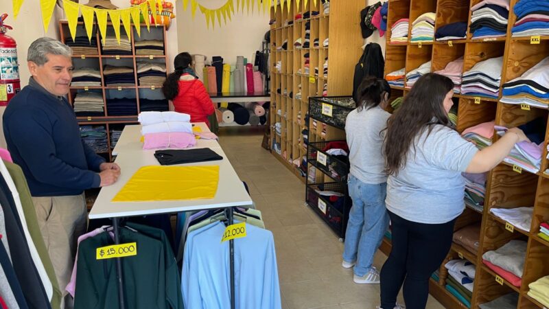 La Cooperativa Algodonera Santa Fe inauguró su nueva tienda en barrio América